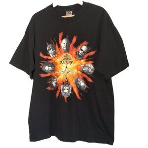 Vintage WCW World Championchip Wrestling West Virginia Lottery XL T Shirt